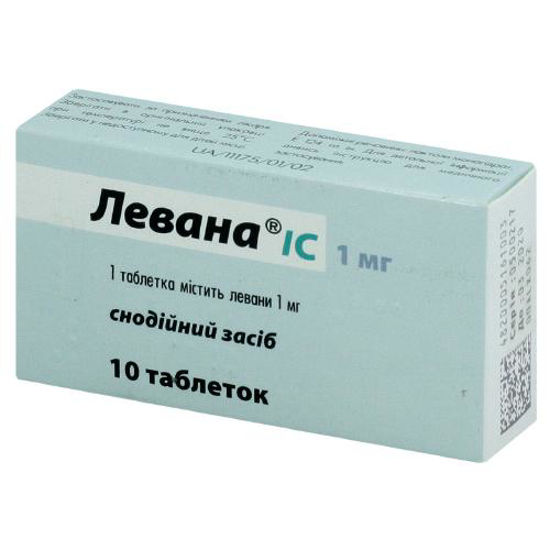 Левана IC таблетки 0.001 г №10